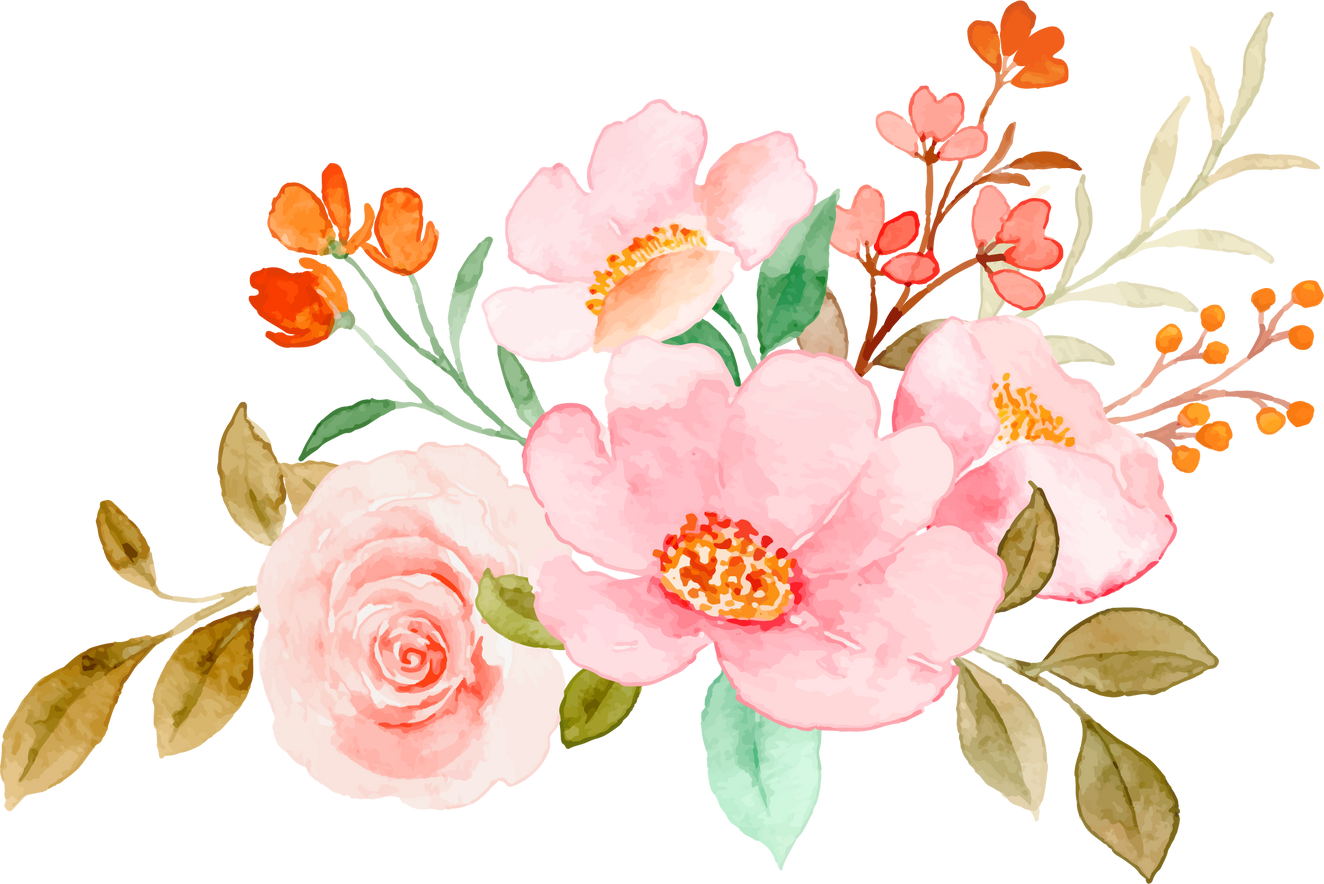 Pink flowers